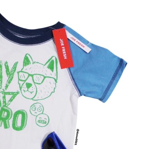 NWT Joe Fresh Baby “Stay Rad Bro” 2 Piece Set - Picture 3 of 8